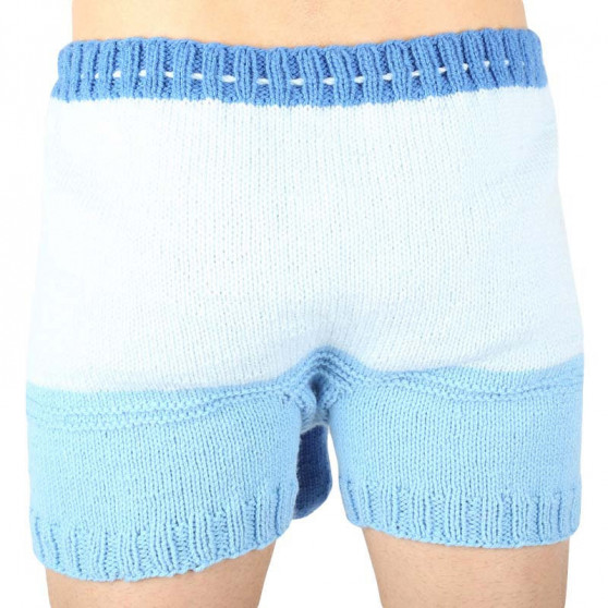 Boxeri largi tricotați manual Infantia (PLET291)