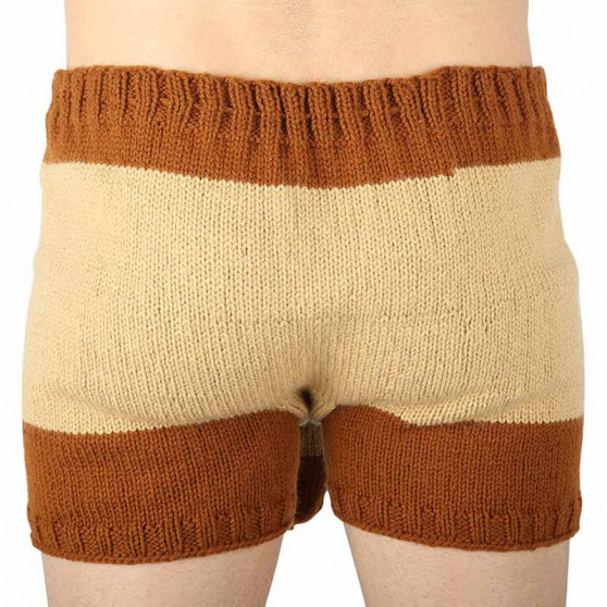 Boxeri largi tricotați manual Infantia (PLET292)