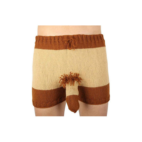 Boxeri largi tricotați manual Infantia (PLET292)
