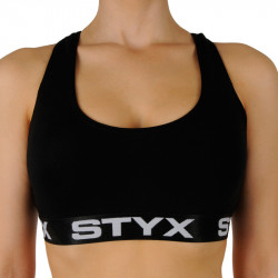 Sutien damă Styx negru sport (IP960)