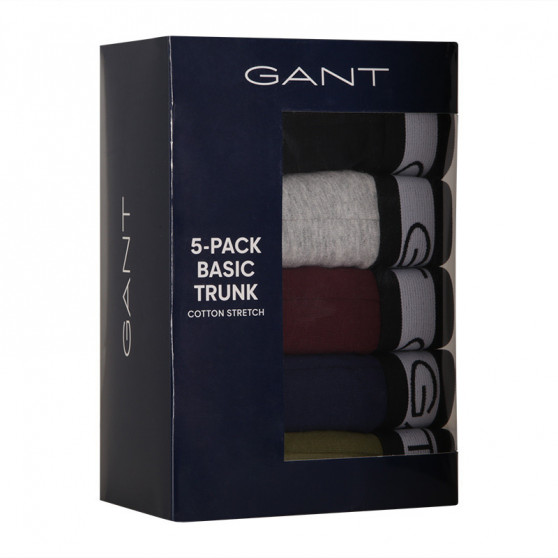 5PACK boxeri bărbați Gant multicolori (902035553-320)