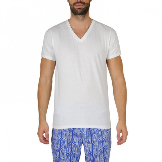 3PACK tricou bărbătesc Calvin Klein alb (NB4012A-100)