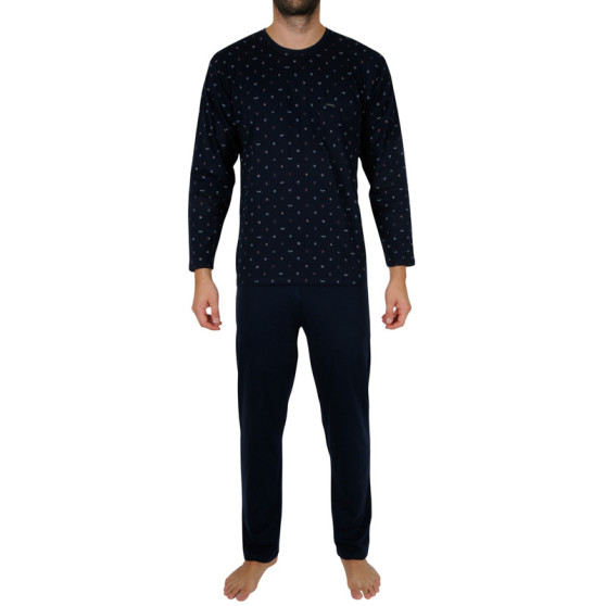 Pijamale pentru bărbați Cornette Martin albastru (309/187)