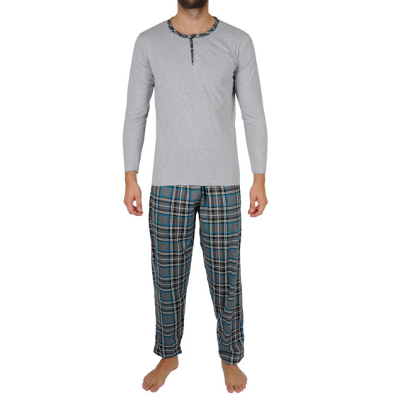 Pijamale pentru bărbați La Penna gri (LAP-K-18002)
