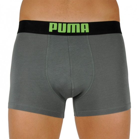 2PACK boxeri bărbați Puma verzi (651003001 026)