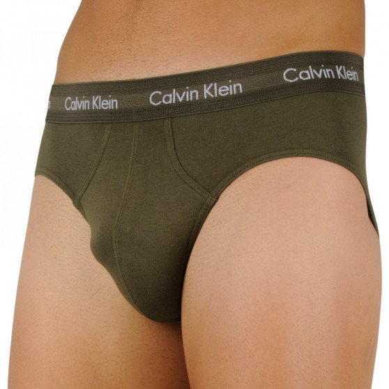 3PACK slipuri bărbați Calvin Klein multicolore (U2661G-WHF)
