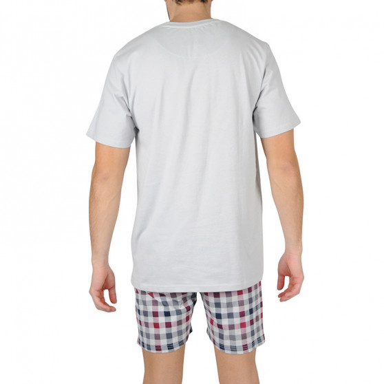 Pijamale pentru bărbați Gino gri (79110)