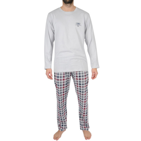 Pijamale pentru bărbați Gino gri (79109)