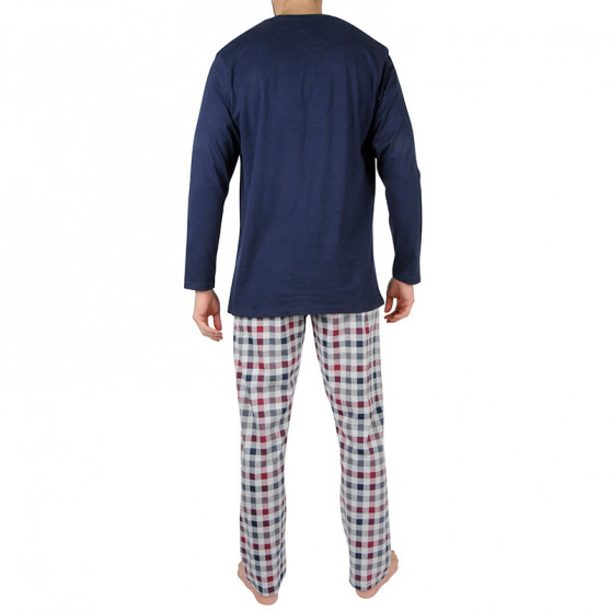 Pijama bărbați Gino albastru închis (79109)