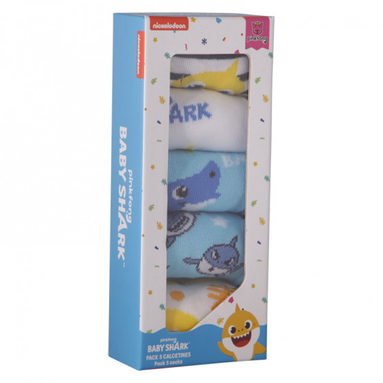 5PACK șosete pentru copii Cerdá Baby Shark multicolor (2200007755)