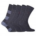 5PACK șosete Tommy Hilfiger multicolore (701210550 003)