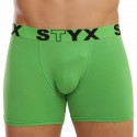 Boxeri bărbați Styx long elastic sport verde (U1069)