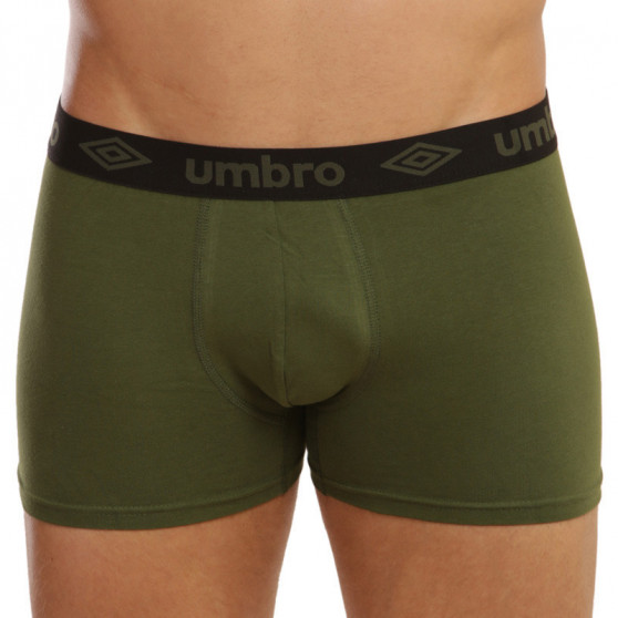 2PACK boxeri bărbați Umbro verzi (UMUM0345 B)