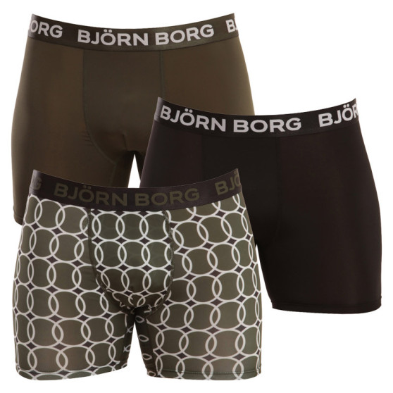 3PACK boxeri funcționali pentru bărbați Bjorn Borg multicolori (10000321-MP003)