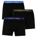3PACK boxeri bărbați Calvin Klein negri (NB2971A-UW9)