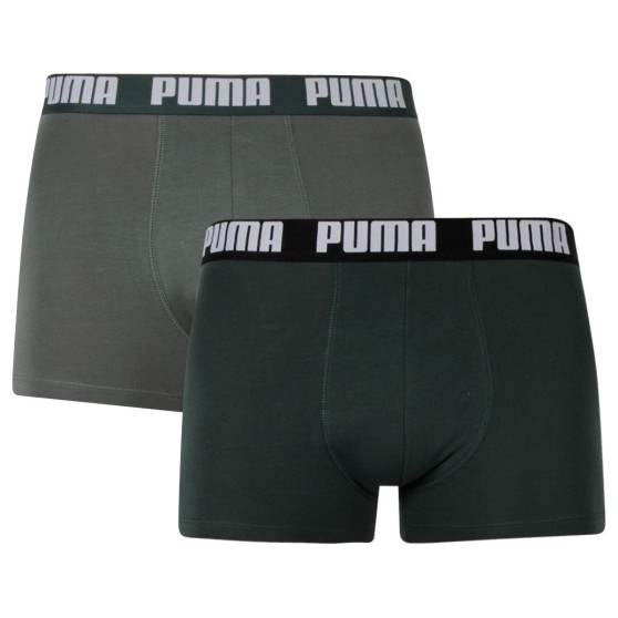 2PACK boxeri pentru bărbați Puma kaki (521015001 303)