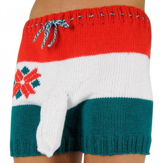 Boxeri largi tricotați manual Infantia (PLET285)