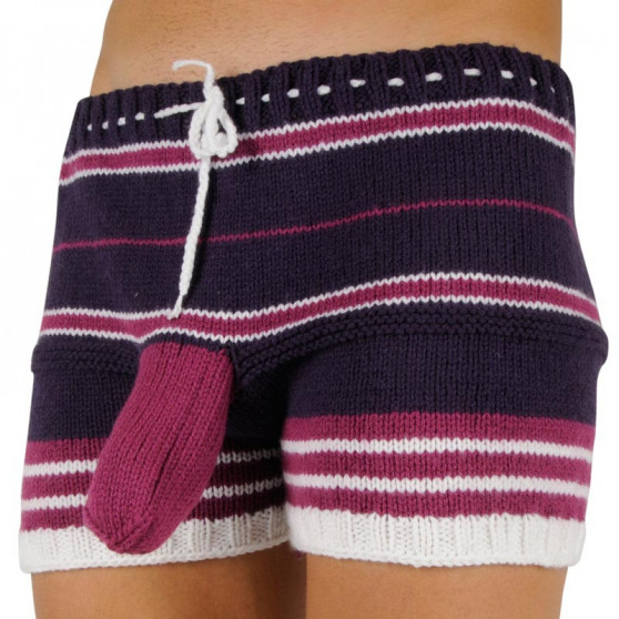 Boxeri largi tricotați manual Infantia (PLET263)