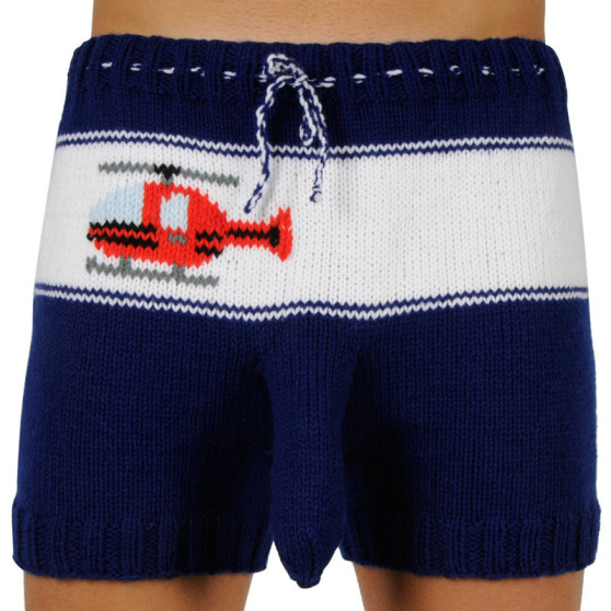 Boxeri largi tricotați manual Infantia (PLET244)