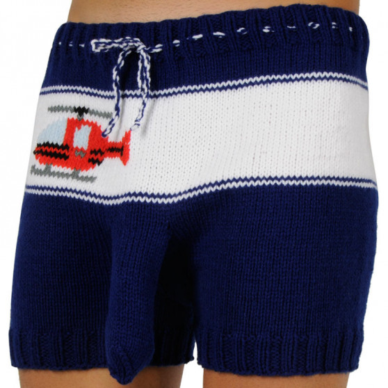 Boxeri largi tricotați manual Infantia (PLET244)