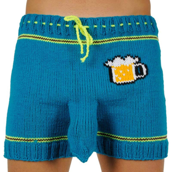 Boxeri largi tricotați manual Infantia (PLET229)