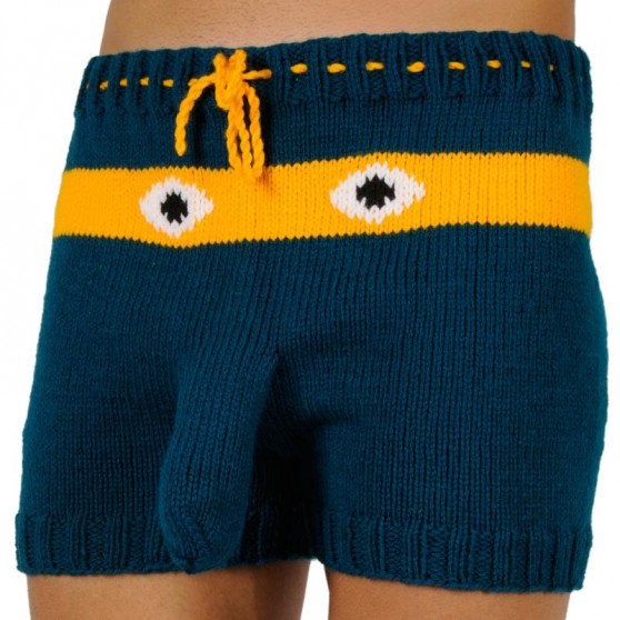 Boxeri largi tricotați manual Infantia (PLET232)