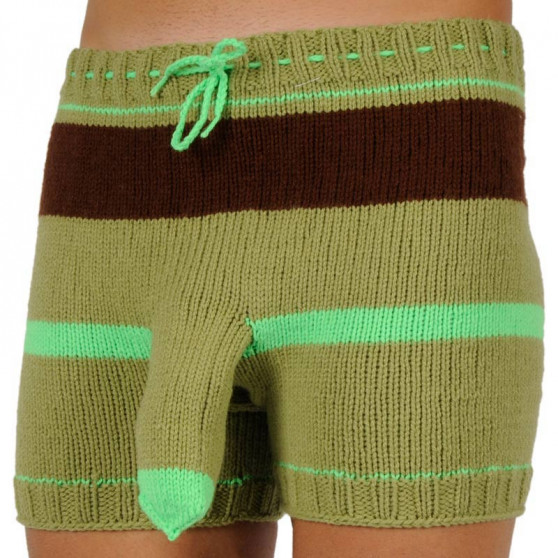 Boxeri largi tricotați manual Infantia (PLET257)