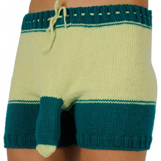 Boxeri largi tricotați manual Infantia (PLET256)