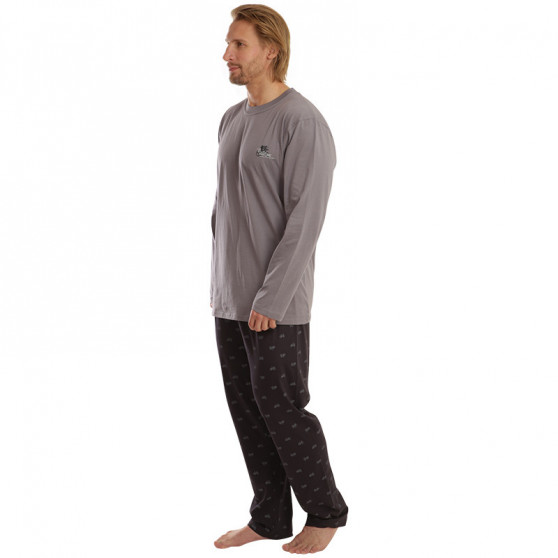 Pijamale pentru bărbați Gino gri (79107)