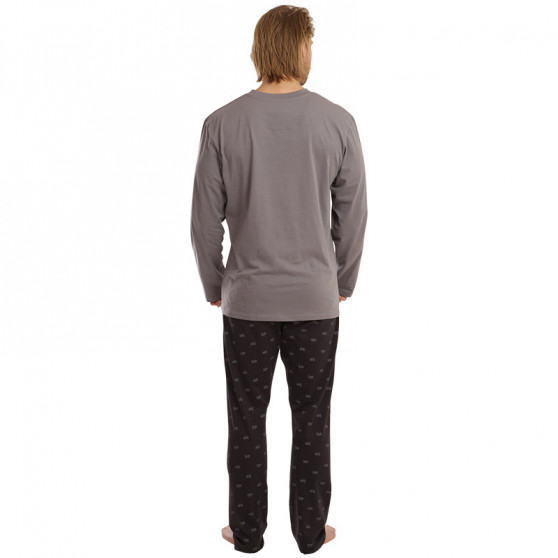 Pijamale pentru bărbați Gino gri (79107)