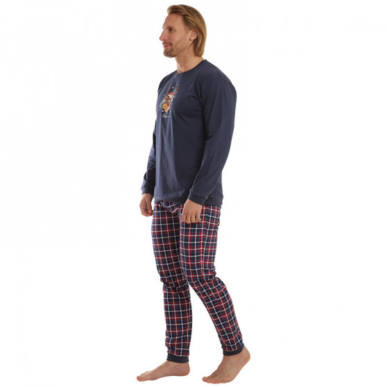 Pijama pentru bărbați Cornette Renul multicolor (115/156)