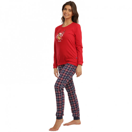 Pijamale pentru femei Cornette Reindeer multicolor (671/261)