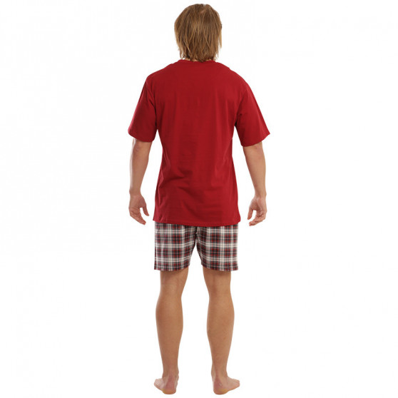 Pijama bărbați Gino roșie (79112)