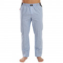 Pantaloni de dormit pentru bărbați Emes stele pe albastru deschis (004K)