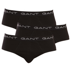 3PACK slipuri bărbați Gant negre (900003001-005)