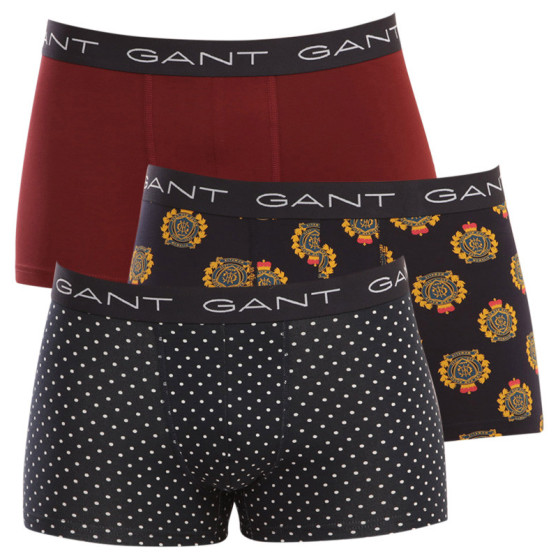 3PACK boxeri bărbați Gant multicolori (902133043-433)