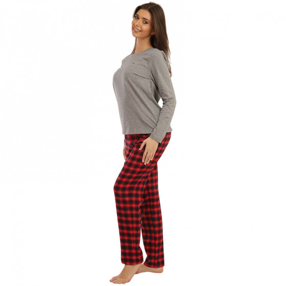 Pijama damă Tommy Hilfiger multicoloră (UW0UW02570 0WG)