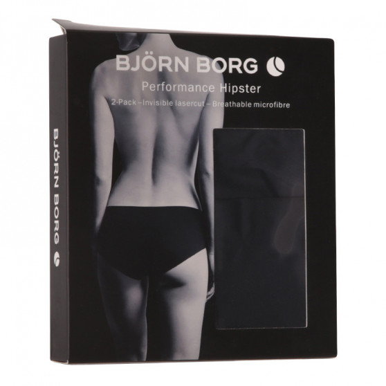 2PACK chiloți damă Bjorn Borg negri (10000208-MP001)
