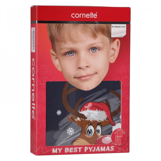 Pijamale pentru băieți Cornette Young Reindeer multicolor (966/113)