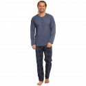 Pijamale pentru bărbați Cornette Patrick albastru (458/190)