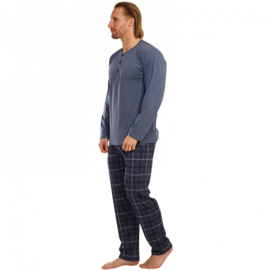 Pijamale pentru bărbați Cornette Patrick albastru (458/190)