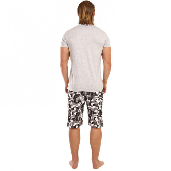 Pijamale pentru bărbați La Penna gri deschis (LAP-Y-22260)