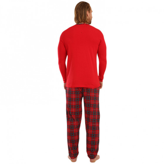 Pijama bărbați La Penna roșie (LAP-K-18004)