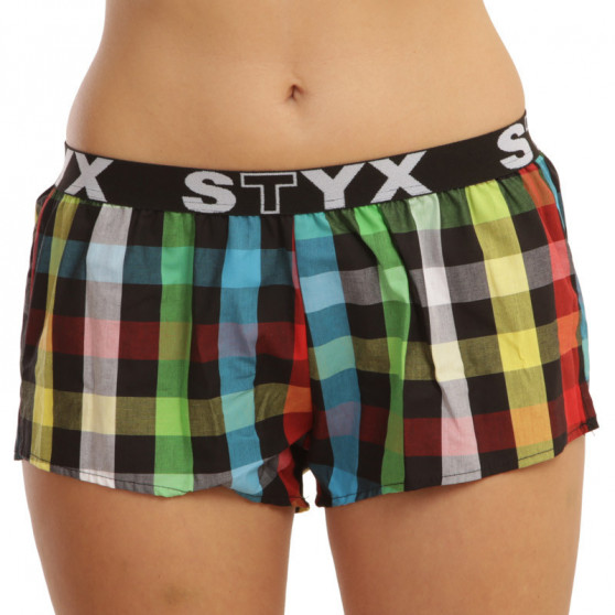 5PACK Boxeri damă Styx elastic sport multicolor (T81325262831)