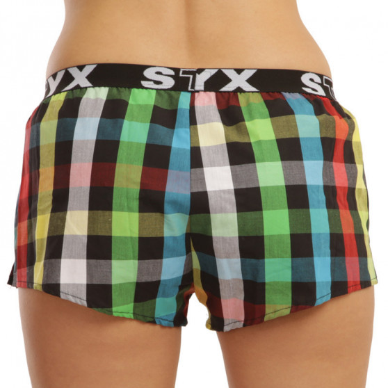 5PACK Boxeri damă Styx elastic sport multicolor (T81325262831)