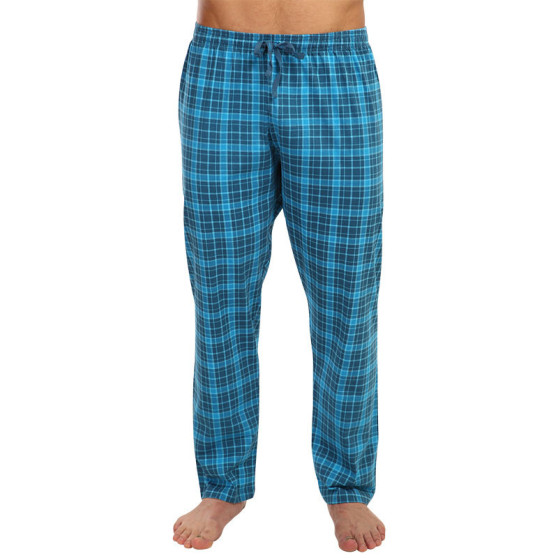 Pantaloni de dormit pentru bărbați Gino albastru (79117)