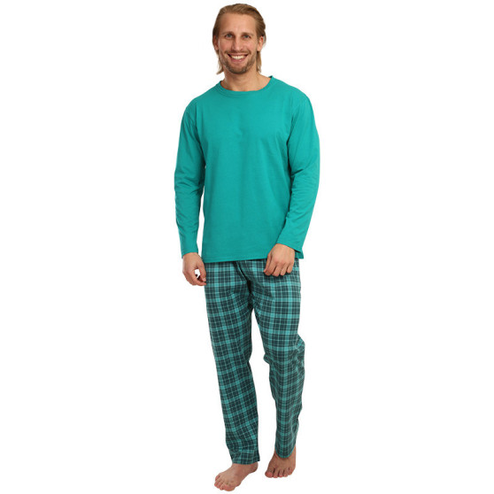 Pijama bărbați Gino verde (79113)