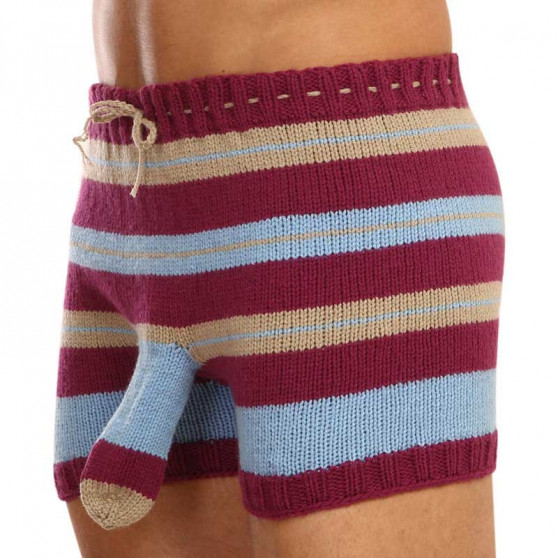 Boxeri largi tricotați manual Infantia (PLET305)