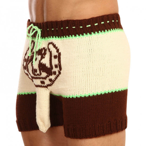 Pantaloni scurți tricotați manual Infantia (PLET336)