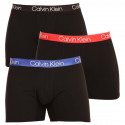 3PACK boxeri bărbați Calvin Klein negri (NB2971A-XYD)